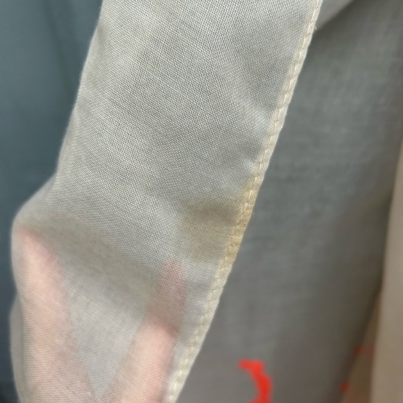 India Hicks Neon Bug “The Siren” Scarf, 82” x 36” - Picture 12 of 13